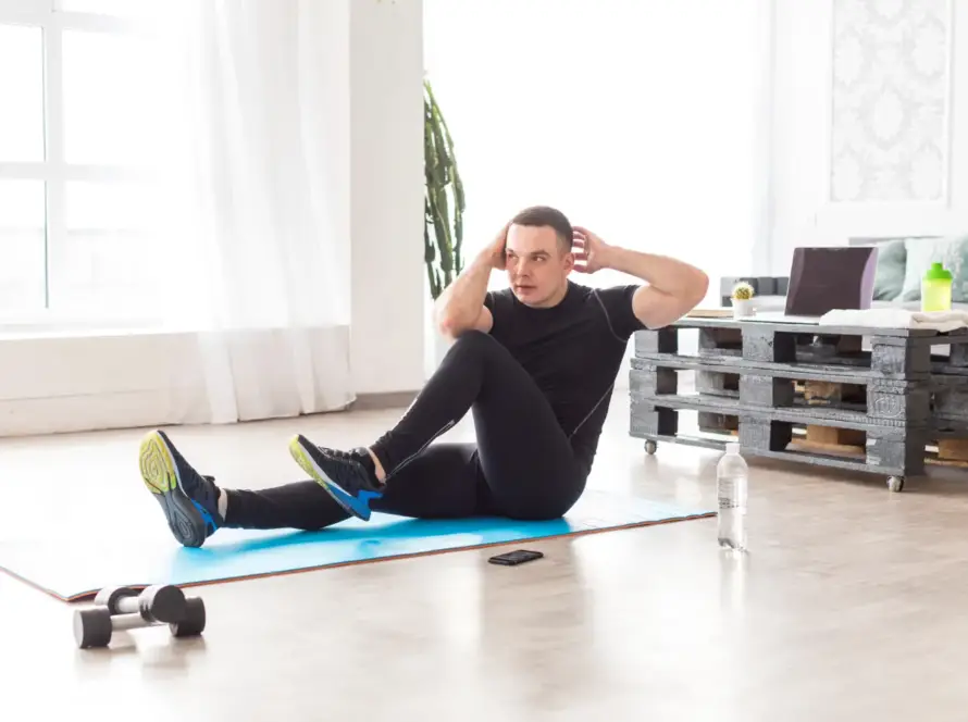 Abs workout at home without equipment for a strong core