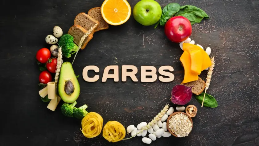 Low-carb foods like grilled chicken, avocado, and leafy greens, ideal for low-carb days in carb cycling