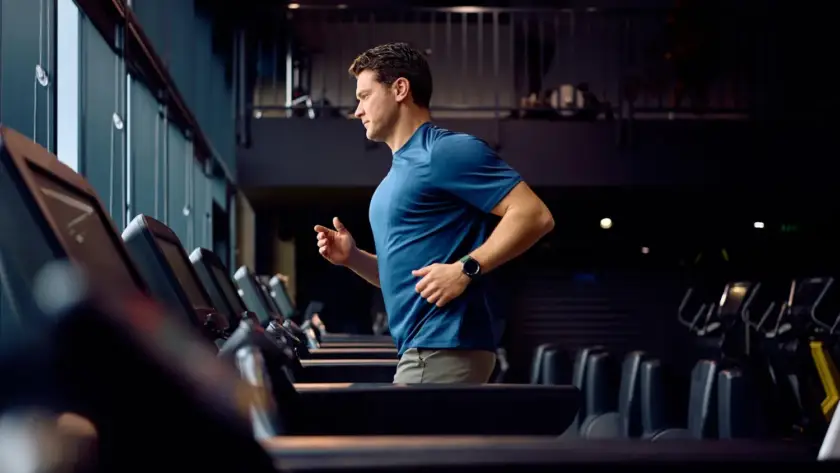 cardio and strength training side by side, explaining why strength training offers greater long-term health benefits.