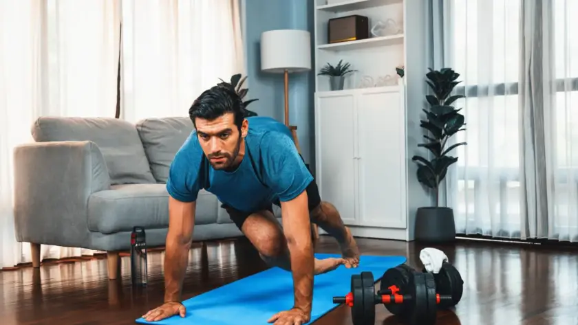 doing light HIIT, and strength training to increase calorie burn and maintain a calorie deficit for weight loss