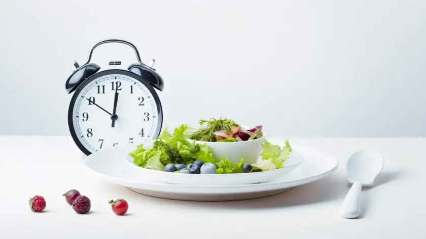 Benefits of 16/8 Intermittent Fasting for weight loss including fat burning and calorie control