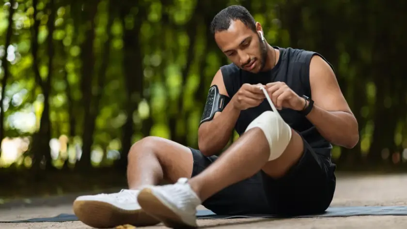 Healthy nutrition and sleep supporting Natural Sports Injury Recovery